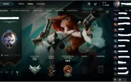 Conta League Of Legends / 20 Skins / Prata I / 113 Champs
