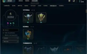 Conta League Of Legends / 20 Skins / Prata I / 113 Champs