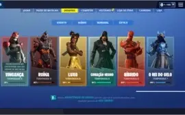 CONTA FORTNITE / VÁRIAS SKINS MEGA RARAS + SKIN GALAXY S10