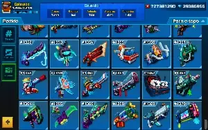 Promoção Pixel Gun 3D |Armas, Gemas, Gold, Nível, Chaves