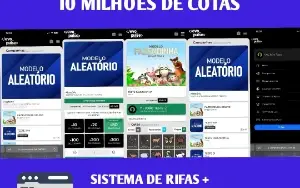Sistema De Rifa 10 Milhões + Hospedagem + Domínio Grátis