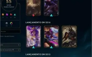 CONTA MAIN YASUO 55 SKIN BARATA