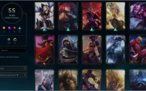 CONTA MAIN YASUO 55 SKIN BARATA