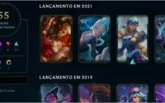 CONTA MAIN YASUO 55 SKIN BARATA