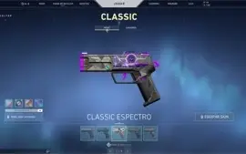 Valorant Gold 2, 9 Skins! Faca Jett e Butterfly