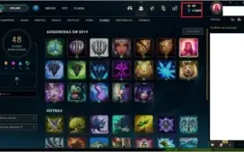 CONTA OURO, LVL 54 VÁRIOS CAMPEOES