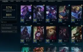 Conta League of Legends LoL