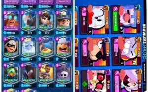 Conta de BrawStars+ClashRoyal