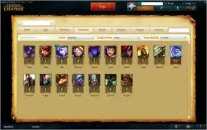 Conta gold ótima smurf