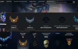 Conta Gold 4 Com Todos Os Campeões E Mais De 300 Skins