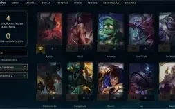 Conta League of Legends MD10 para fazer