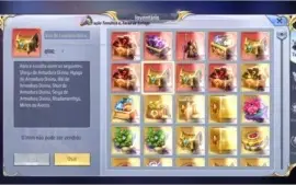 SAINT SEIYA AWAKENING - COM 1550 GEMAS AVANÇADAS E LIVROS
