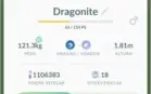 Conta Pokémon lvl 37 red.