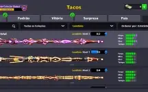 Conta 8ball poll 5 tacos lendário