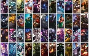 Conta unranked com 150 Champs e 418 Skins + 3 Prestigios