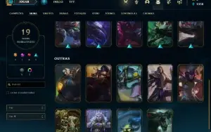 conta league of legends