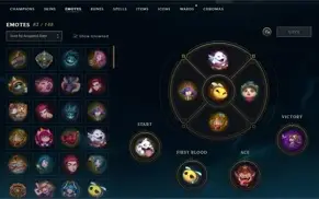 Conta plat4 - skins vitoriosas - ícones raros