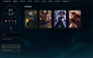 Conta plat4 - skins vitoriosas - ícones raros