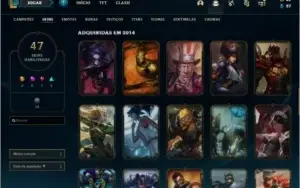 Conta de lol rara com skin rammus rei!