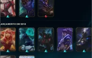 Conta Plat 2 83 Skins 68 champ