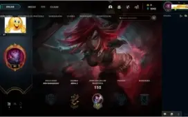 Conta LoL Unranked Lvl 97 com 6 Skins