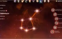 CONTA AR43 TOP GENSHIN KLEE, MONA, KEQUING E VENTI A ARMA PC