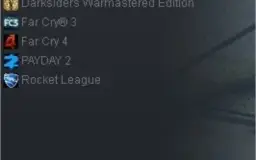 Conta Steam Nível 5 8 jogos
