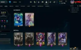 Conta De Lol + 300 Skins - Todos Champs - Conta Desde 2013