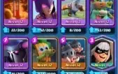 Clash Royale Nível 13 mais de 30 cartas fulls ,tá barato