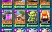 Clash Royale Nível 13 mais de 30 cartas fulls ,tá barato