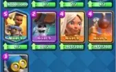 Clash Royale Nível 13 mais de 30 cartas fulls ,tá barato