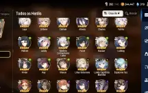 Conta Epic Seven 9 MLS + Collab OL FULL + Muitos Limitados M