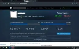 Steam lvl 30 520 jogos 5 anos !