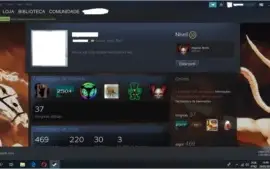 Steam lvl 30 520 jogos 5 anos !