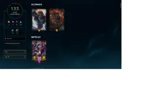 CONTA GOLD 2, LEVEL 57 UPADA À MÃO