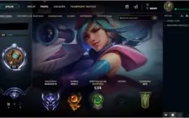 Conta de LoL//Diamante3//187 Skins//Conta da Season 2 (N.A)