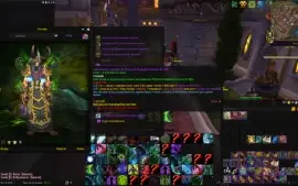 Demon Hunter DH com set elite pvp legion e capa gladiador