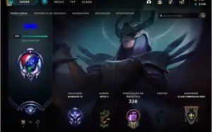 Conta Diamante 4 Skin kayle juiza e 10 páginas de runa