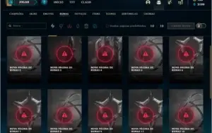Conta Diamante 4 Skin kayle juiza e 10 páginas de runa