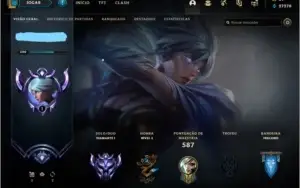 CONTA DE LOL DIAMANTE 1 TODOS CHAMPS 117 SKINS
