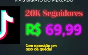 500 Seguidores Tik Tok por R$ 3,99 ! Entrega Rápida e Segura