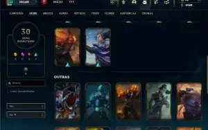 Ferro 2 com 80 Champs e 30 Skins