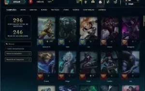 Ferro 2 com 80 Champs e 30 Skins