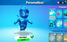Conta Strumble guys com muitas skins e emotes
