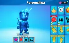 Conta Strumble guys com muitas skins e emotes