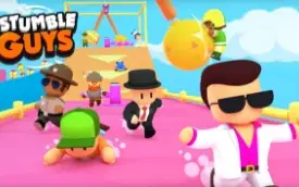 Conta Strumble guys com muitas skins e emotes