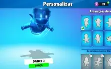 Conta Strumble guys com muitas skins e emotes