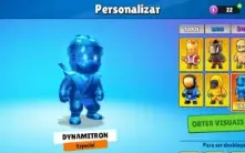 Conta Strumble guys com muitas skins e emotes