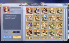 Conta lv 48 Saint Seiya Awakening Global servidor A-4 Cysne