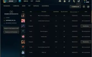 Conta Ouro 3 com 3 Skins e 22 Champs ( Sem email confirmado